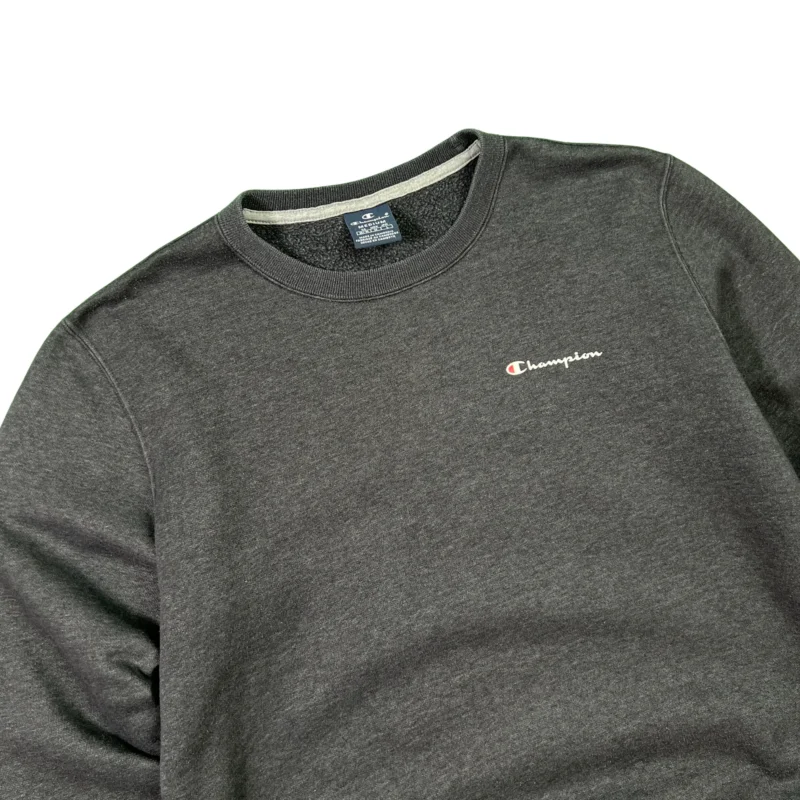 Sudadera sin capucha Champion gris M - Imagen 2