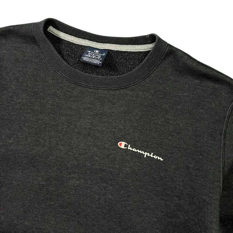Sudadera sin capucha Champion gris M - Imagen 3