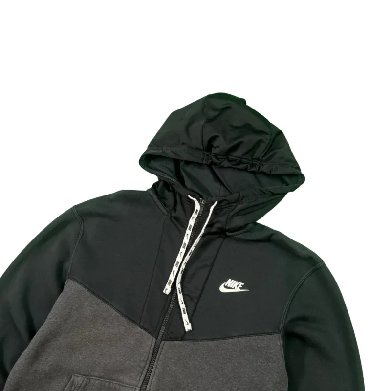 Sudadera con capucha Nike gris/negro S - Imagen 2