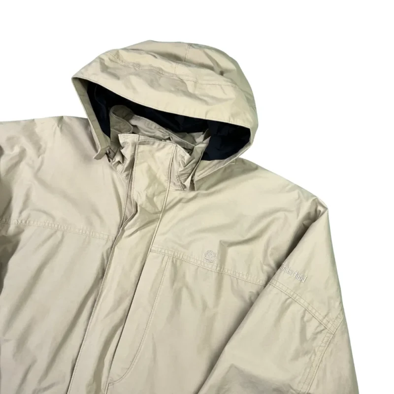 Chaqueta impermeable Timberland beige L - Imagen 2