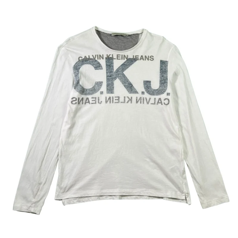Camiseta manga larga slim-fit Calvin Klein Y2K XL