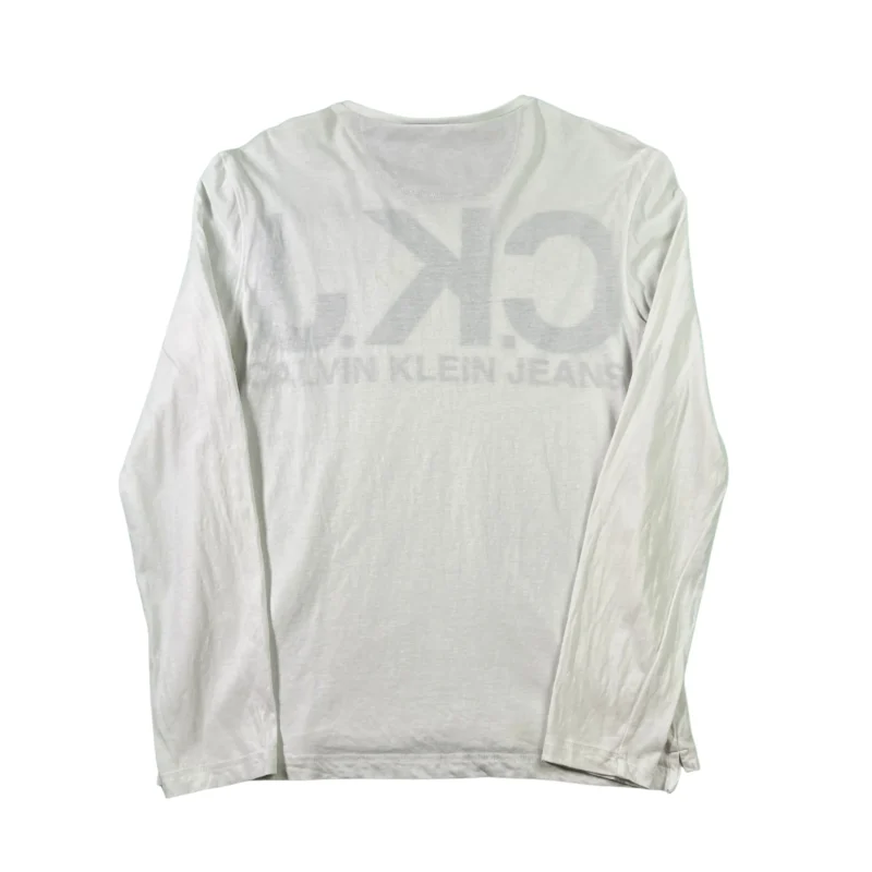 Camiseta manga larga slim-fit Calvin Klein Y2K XL - Imagen 4