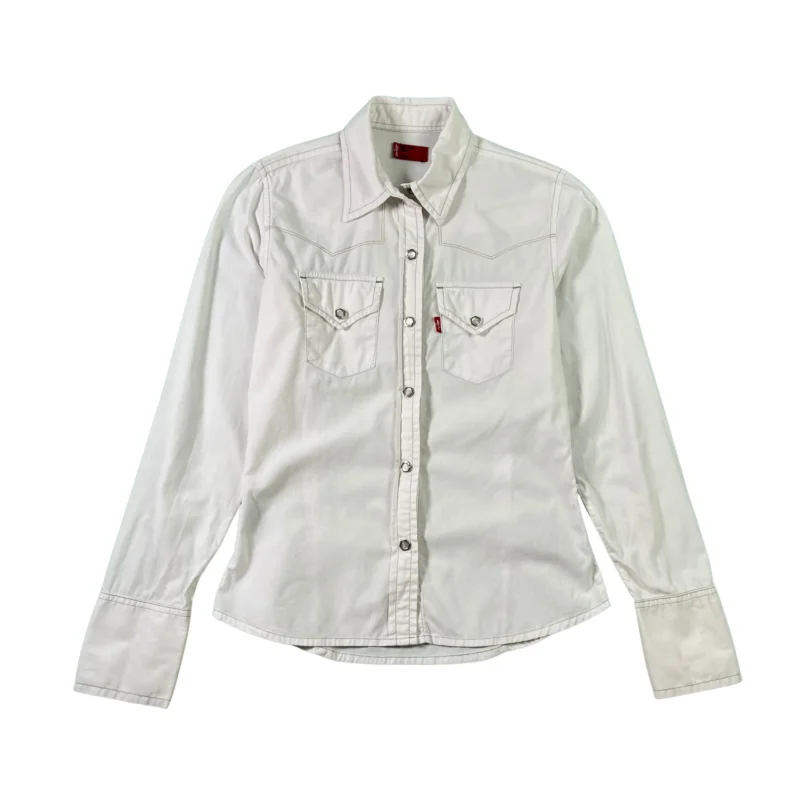 Camisa Levis Y2K blanca S