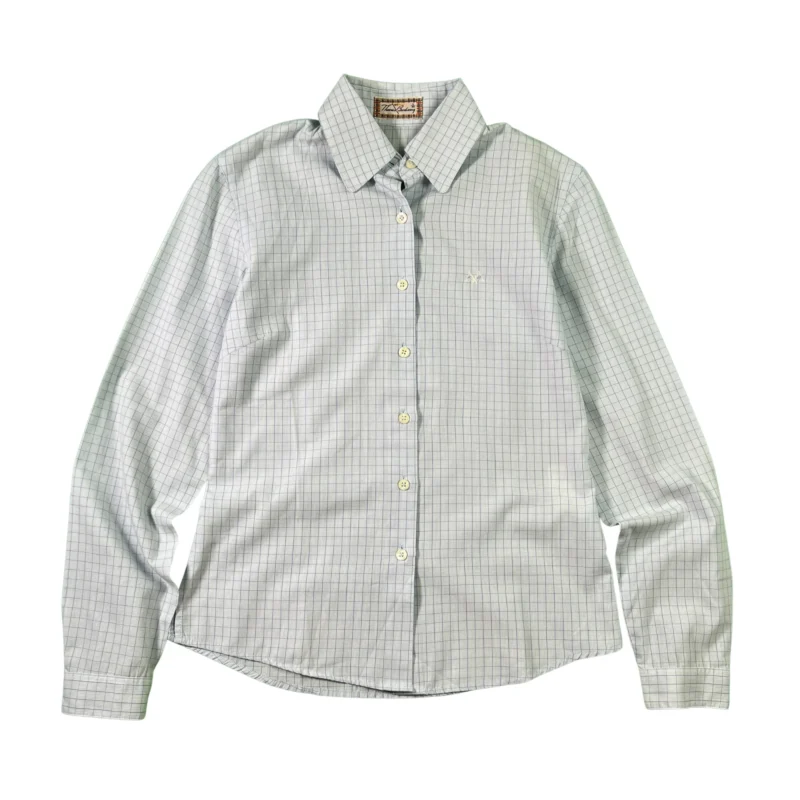Camisa de cuadros mujer Thomas Burberry vintage 00s S