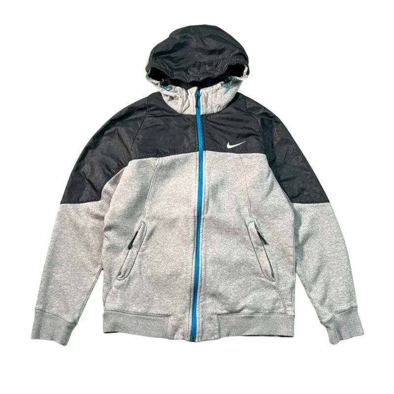 Sudadera con cremallera Nike gris