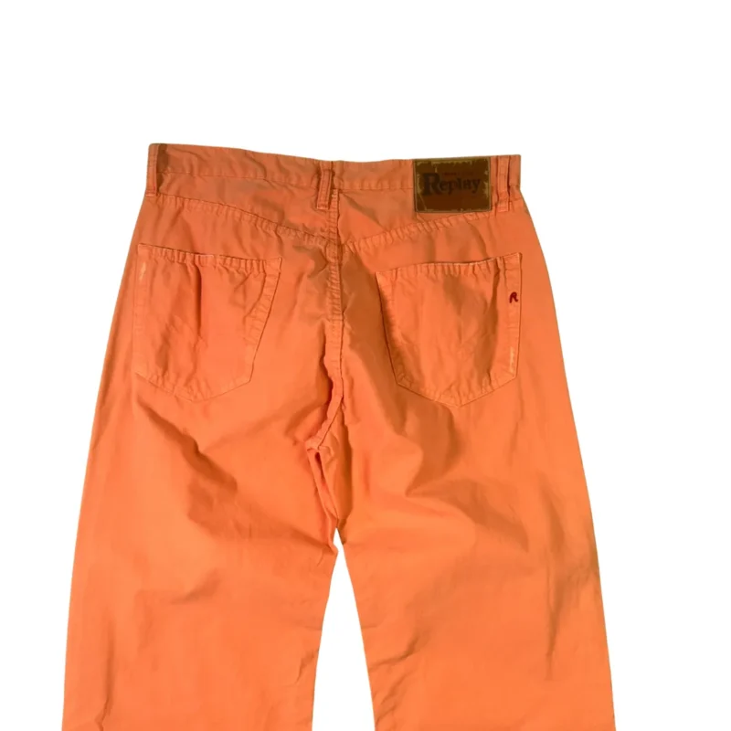 Pantalón Replay vintage 00s naranja W33 - Imagen 4