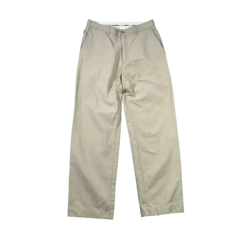Pantalón lino/algodón Burberrys vintage 00s beige 42