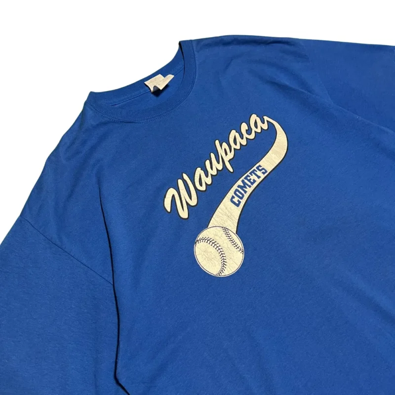 Camiseta baseball Waupaca azul XL - Imagen 3