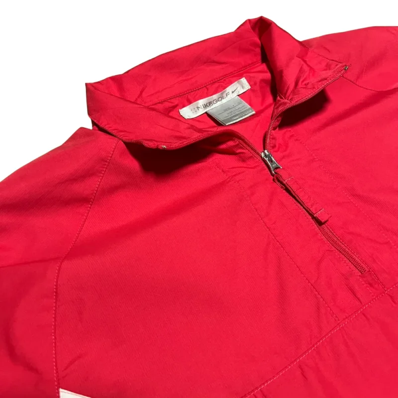 CortavientoS 1/4 zip mujer Nike golf rojo S - Imagen 4