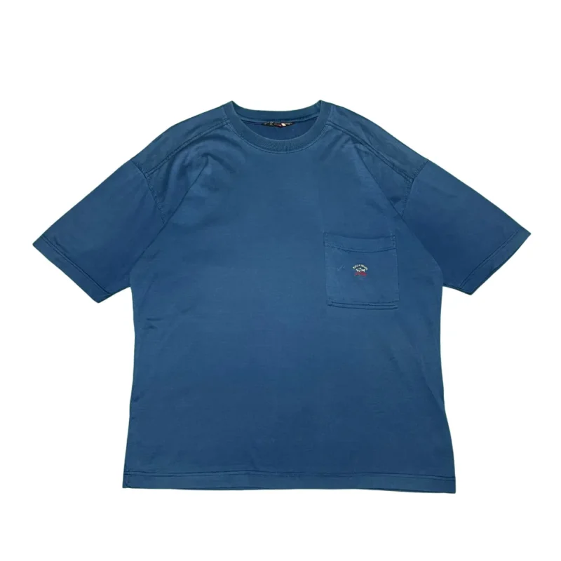 Camiseta Paul Shark vintage 90s azul marino L