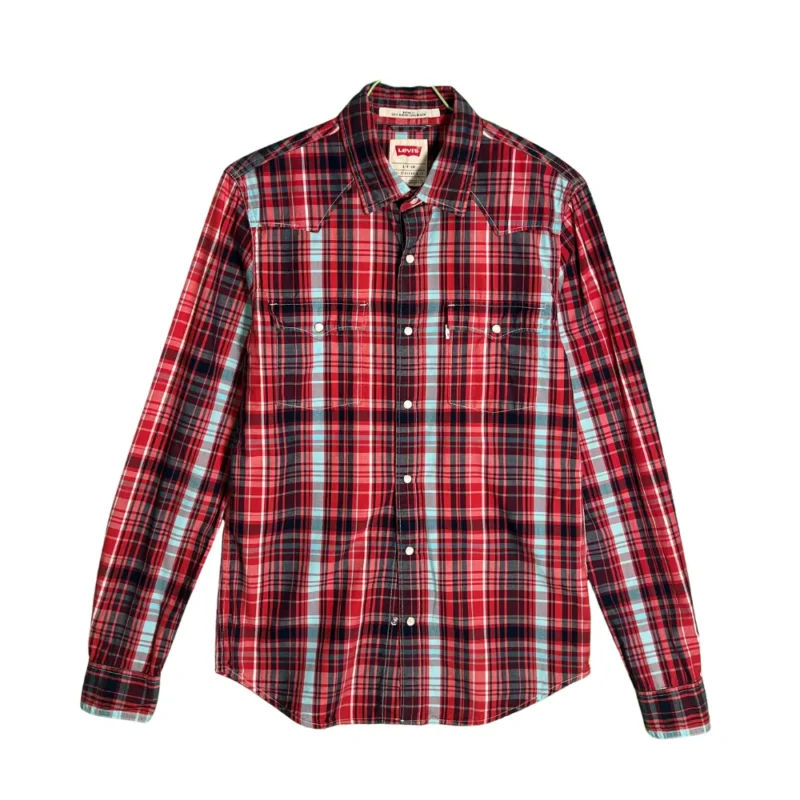 Camisa de cuadros Levis roja S