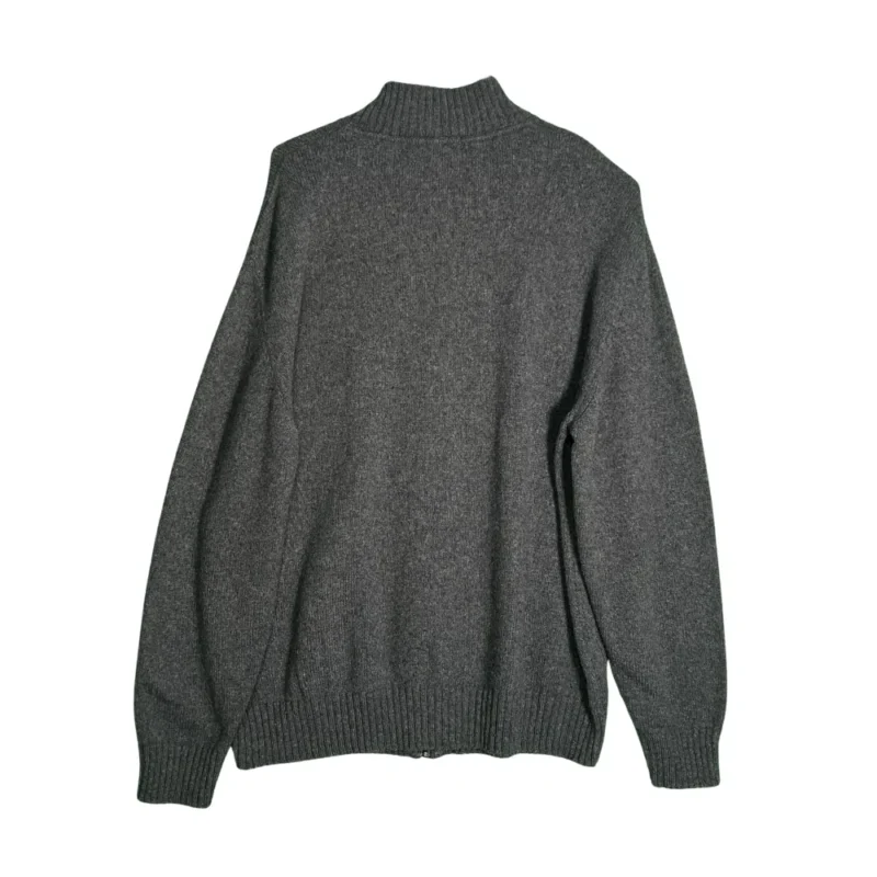 Jersey con cremallera Burberrys vintage 00s gris XL - Imagen 3