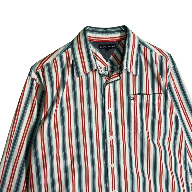 Camisa de rayas Tommy Hilfiger XS - Imagen 2