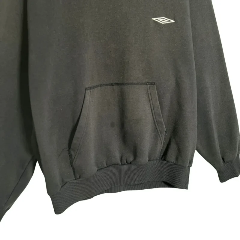 Sudadera Umbro vintage 00s negro sun-fade L - Imagen 3