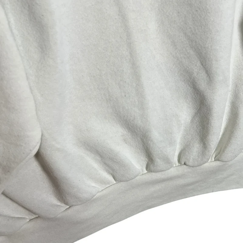 Sudadera Delta Cat print vintage 90s blanca XXL - Imagen 3
