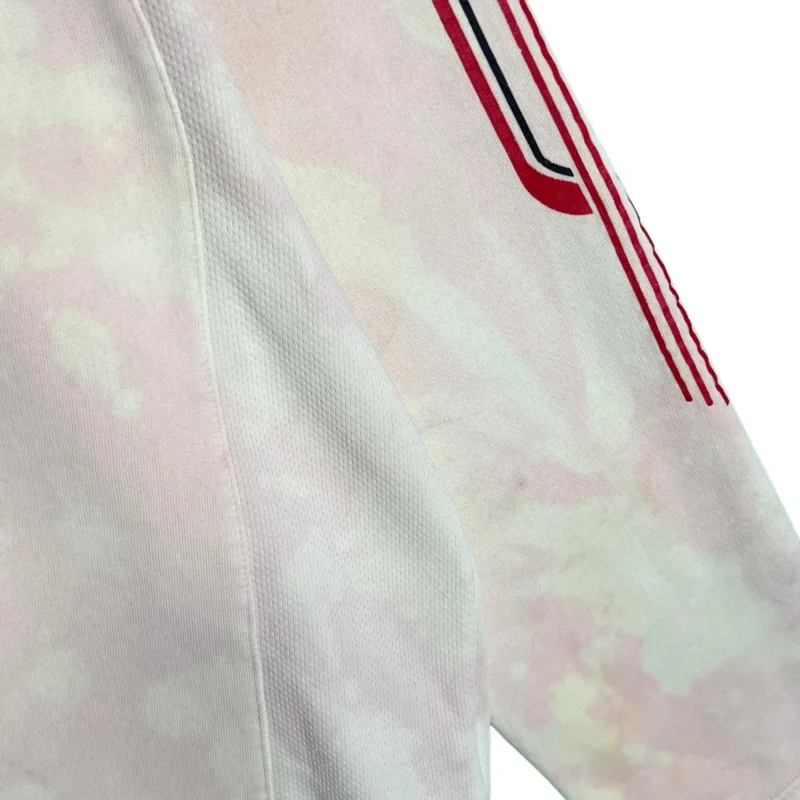 Sudadera mujer Adidas vintage 00s tie dye beige S - Imagen 3