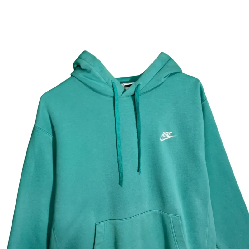 Sudadera básica Nike verde M - Imagen 2