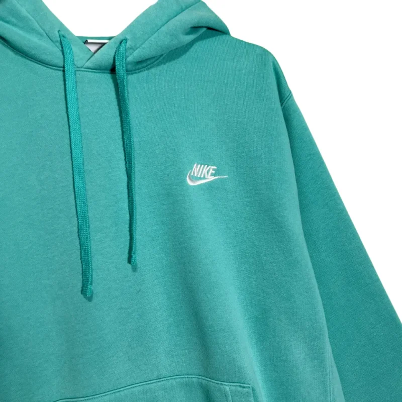 Sudadera básica Nike verde M - Imagen 3