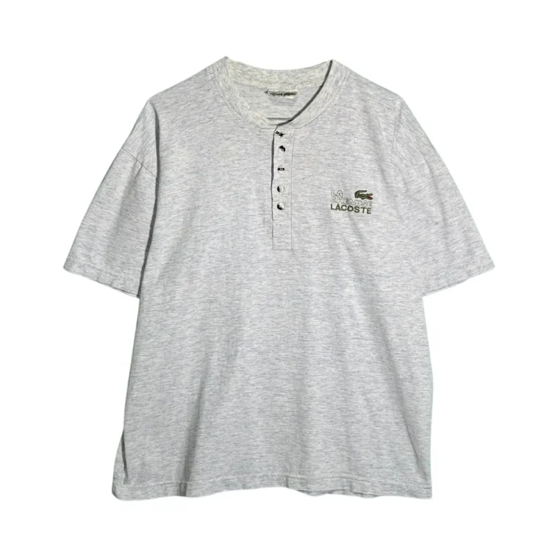 Camiseta con botones Lacoste vintage 90s M