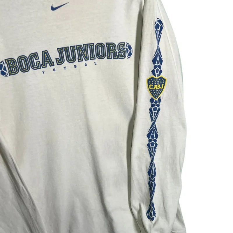 Camiseta manga larga Nike vintage 00s Boca Juniors S - Imagen 6 - Lacaie Vintage