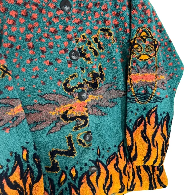 Chaqueta de botones polar vintage 90s L - Imagen 2