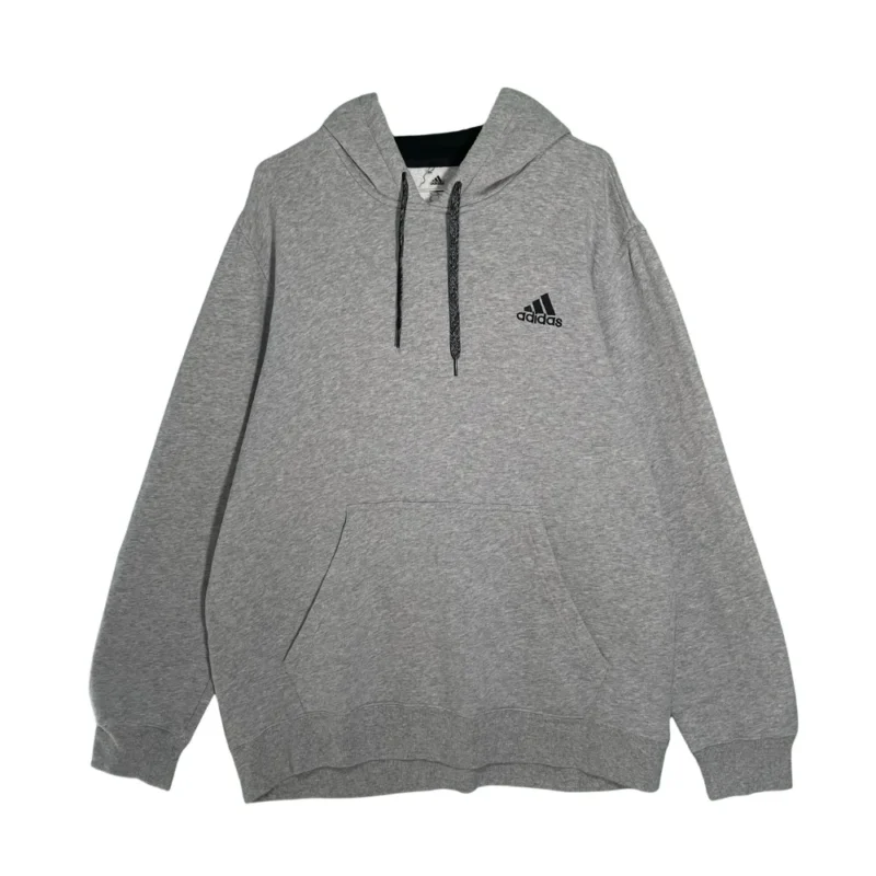 Sudadera bordado Adidas gris XL