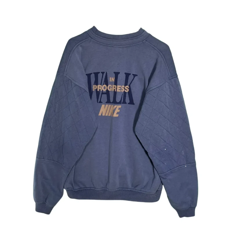 Sudadera Nike vintage 90s azul L - Imagen 5