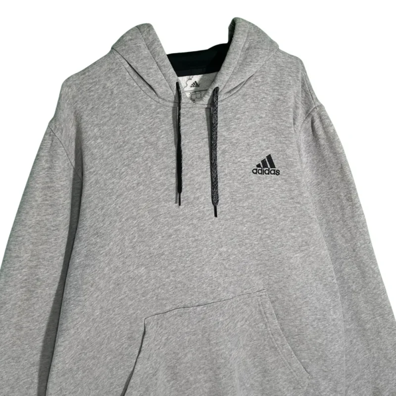 Sudadera bordado Adidas gris XL - Imagen 2