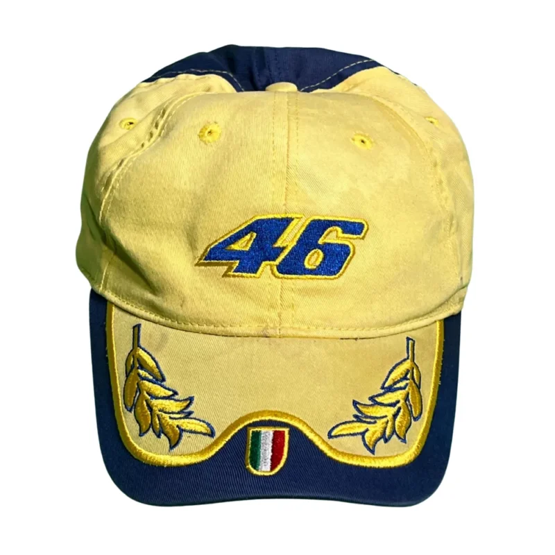Gorra Valentino Rossi vintage 00s amarilla - Imagen 2