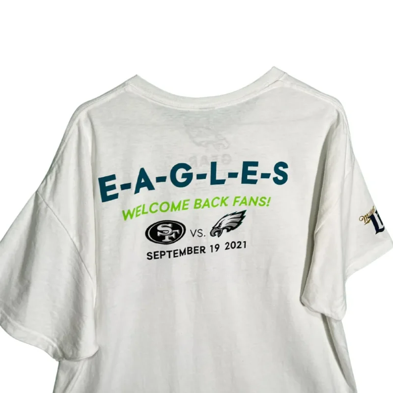 Camiseta NFL blanca XL - Imagen 4