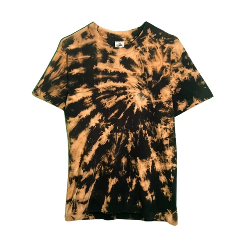 Camiseta Fruit Of The Loom vintage 90s tie die S