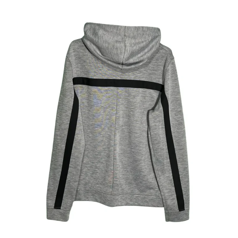 Sudadera con cremallera Reebok gris M - Imagen 3
