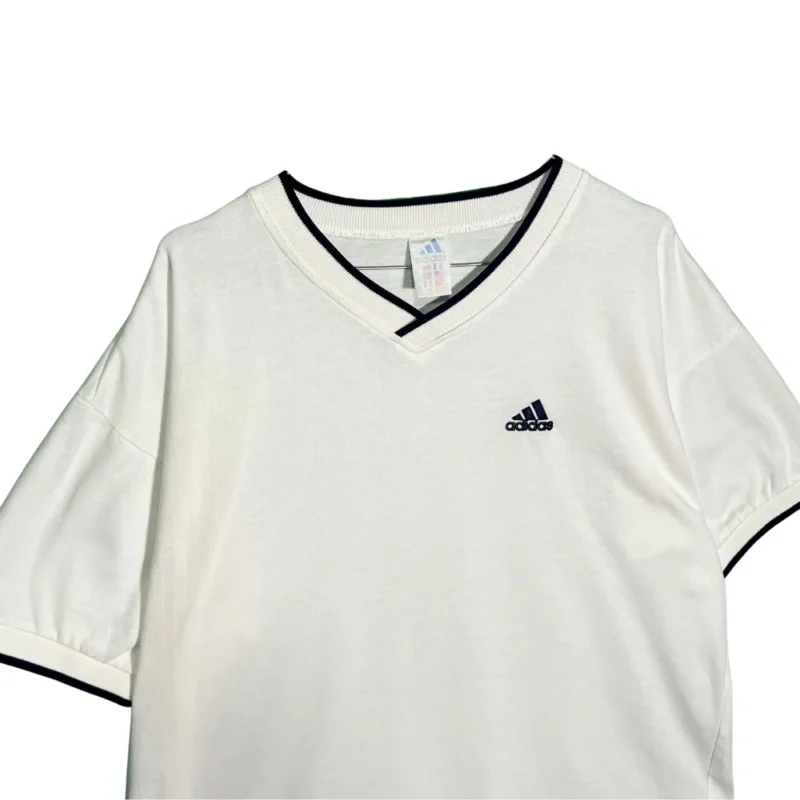Camiseta Adidas vintage 00s blanca XL - Imagen 2