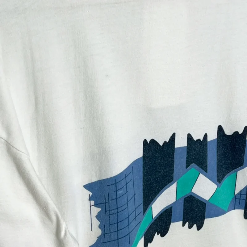 Polo blanco Adidas vintage 90s blanco L - Imagen 4
