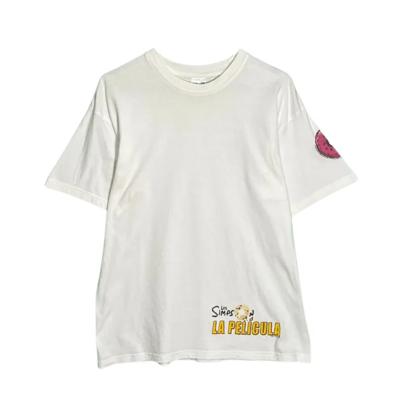 Camiseta Jerzees promocional Simpsons blanca 2006 M