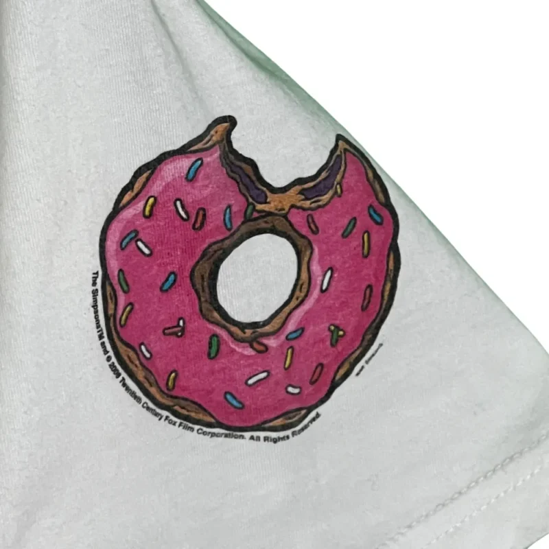 Camiseta Jerzees promocional Simpsons blanca 2006 M - Imagen 3