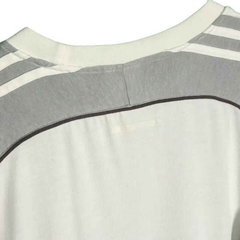 Camiseta Adidas vintage 00s gris/blanco XL - Imagen 3