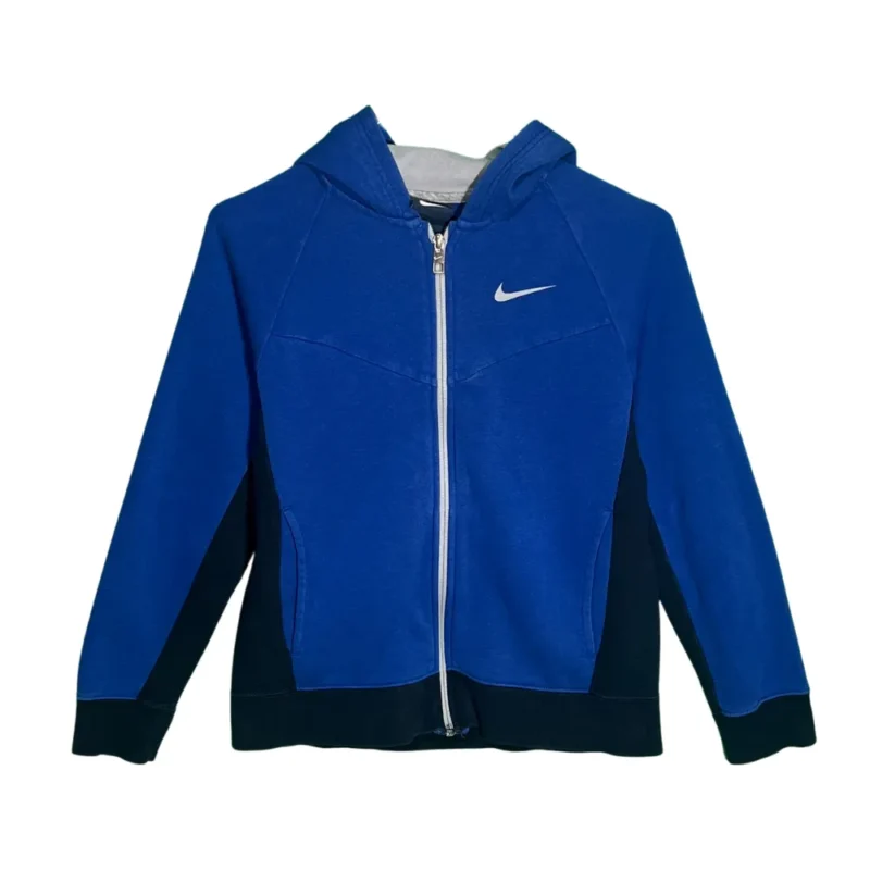 Sudadera con cremallera Nike azul/negro XS