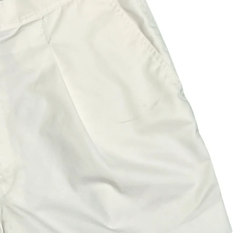 Short Lacoste vintage blanco 46 - Imagen 2