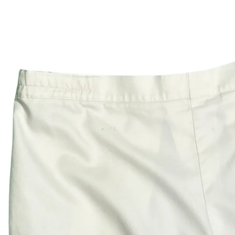 Short Lacoste vintage blanco 46 - Imagen 5