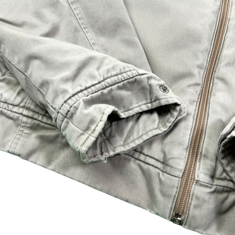 Chaqueta acolchada Puma vintage 00s gris M - Imagen 4 - Lacaie Vintage