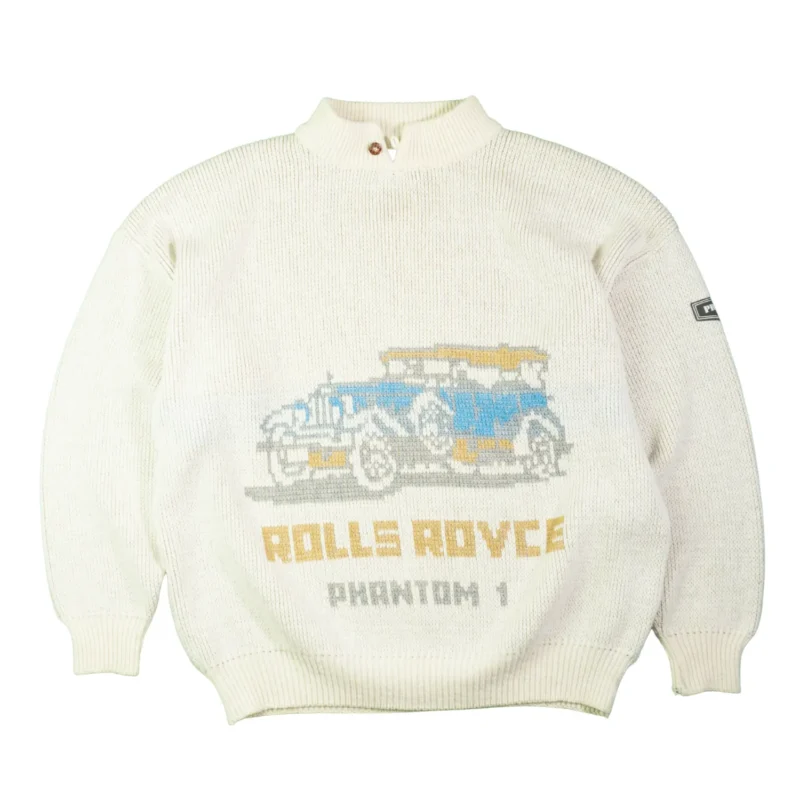 Jersey Prima vintage 90s Rolls Royce L - Lacaie Vintage
