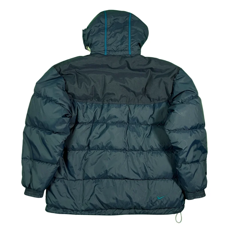 Abrigo de plumas Nike vintage 00s azul marino M - Imagen 6 - Lacaie Vintage