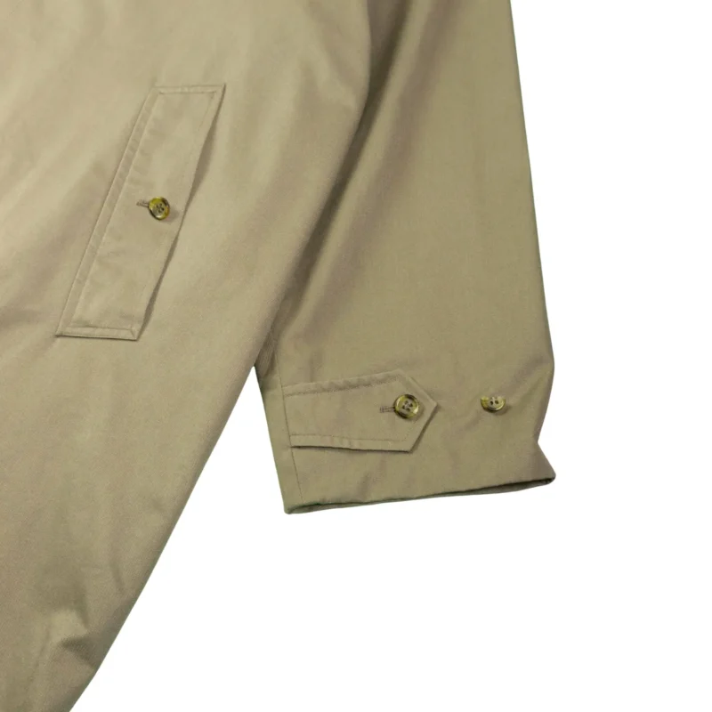 Gabardina Burberrys vintage 90s marrón L - Imagen 2 - Lacaie Vintage
