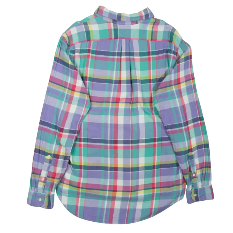 Camisa de cuadros Ralph Lauren block-colors XL - Imagen 3 - Lacaie Vintage