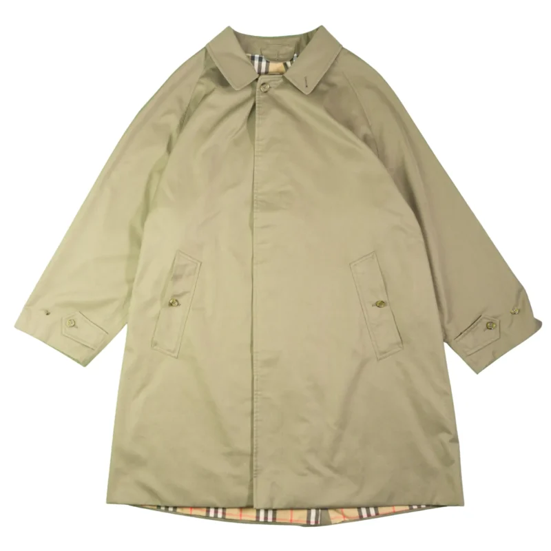 Gabardina Burberrys vintage 90s marrón L - Lacaie Vintage