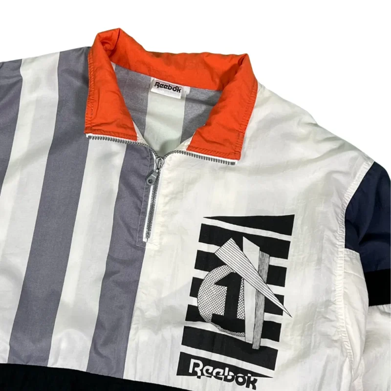 Jersey 1/4 zip Reebok vintage 90s L - Imagen 4 - Lacaie Vintage