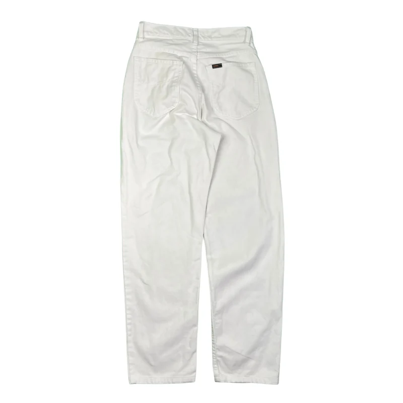 Vaquero Lee vintage 90s blanco W31 - Imagen 4 - Lacaie Vintage