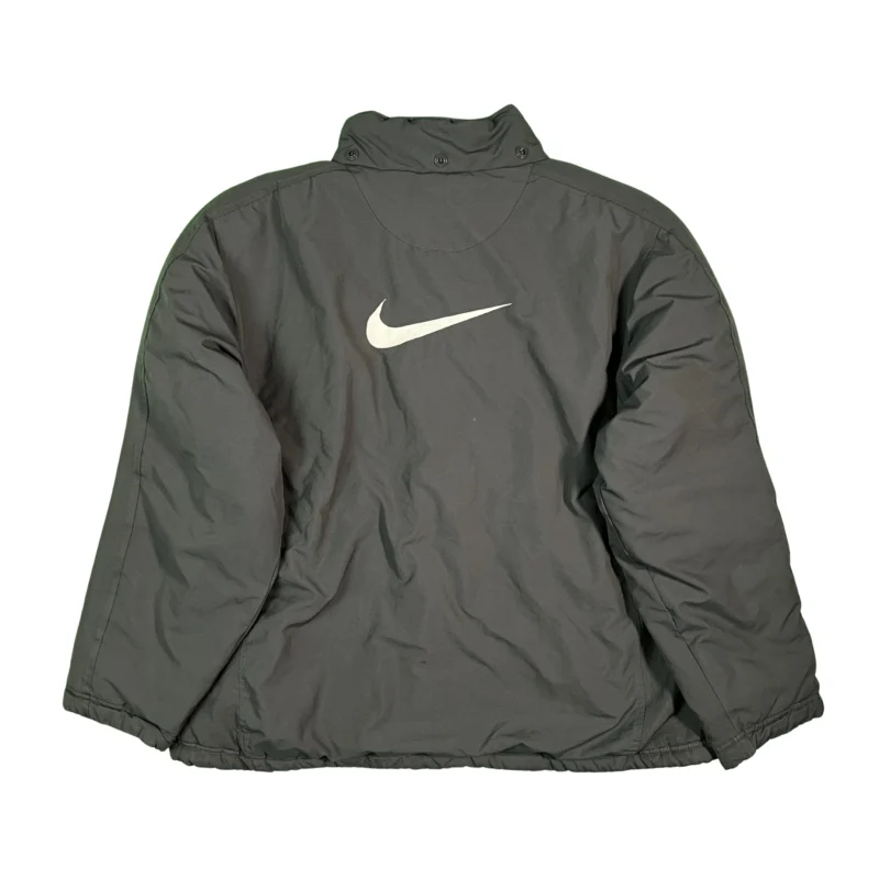 Abrigo Nike vintage 00s gris XL - Imagen 5 - Lacaie Vintage