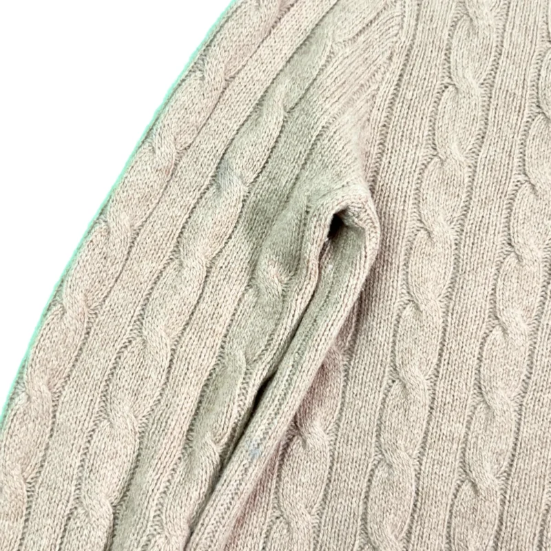 Jersey mujer lana merino/cashmere Ralph Lauren beige XS - Imagen 4 - Lacaie Vintage